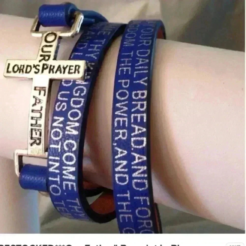 Our Father Lords Prayer Bracelet.